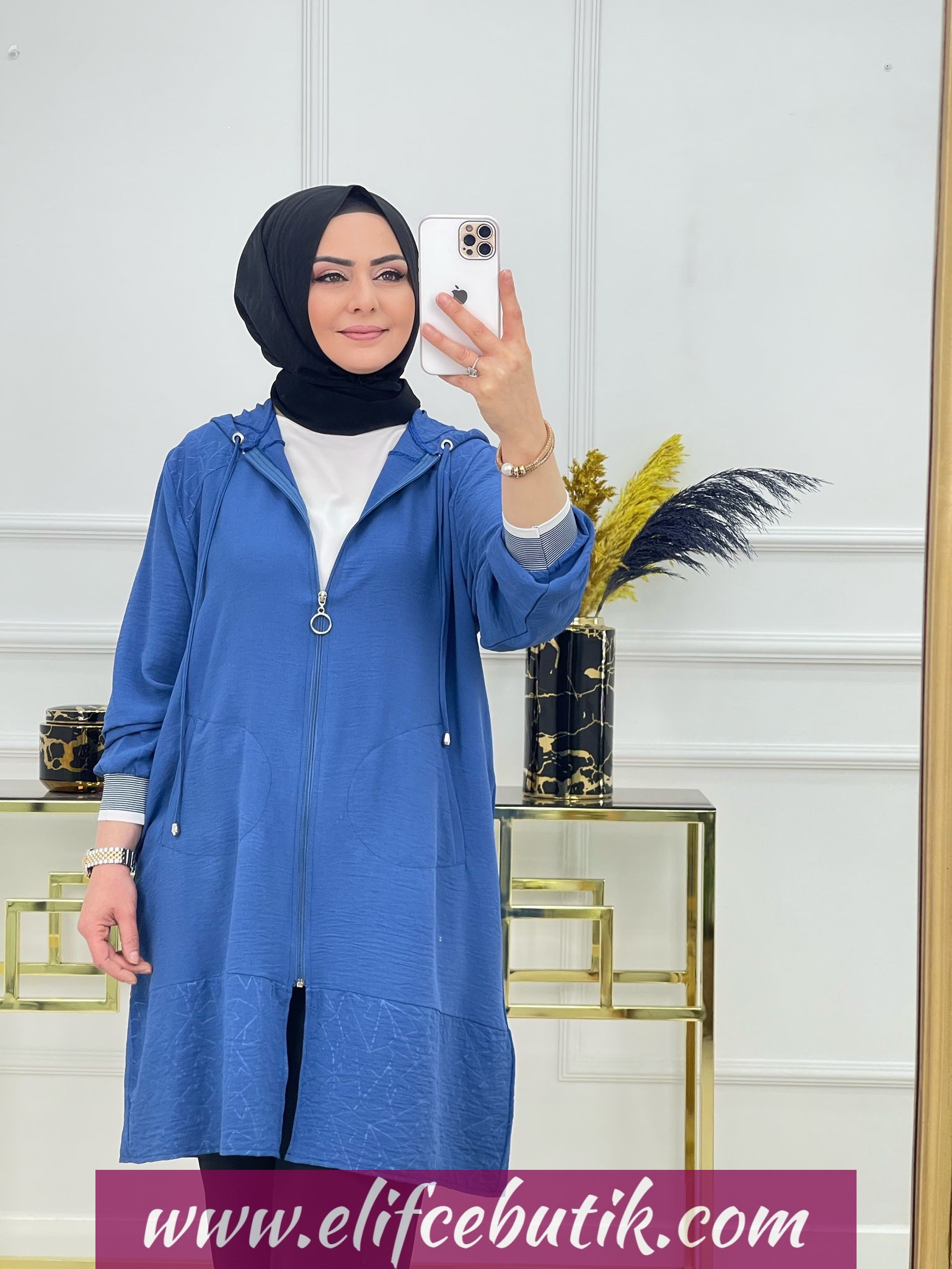 Ayrobin kumaş Ribanali kap - Görsel 3