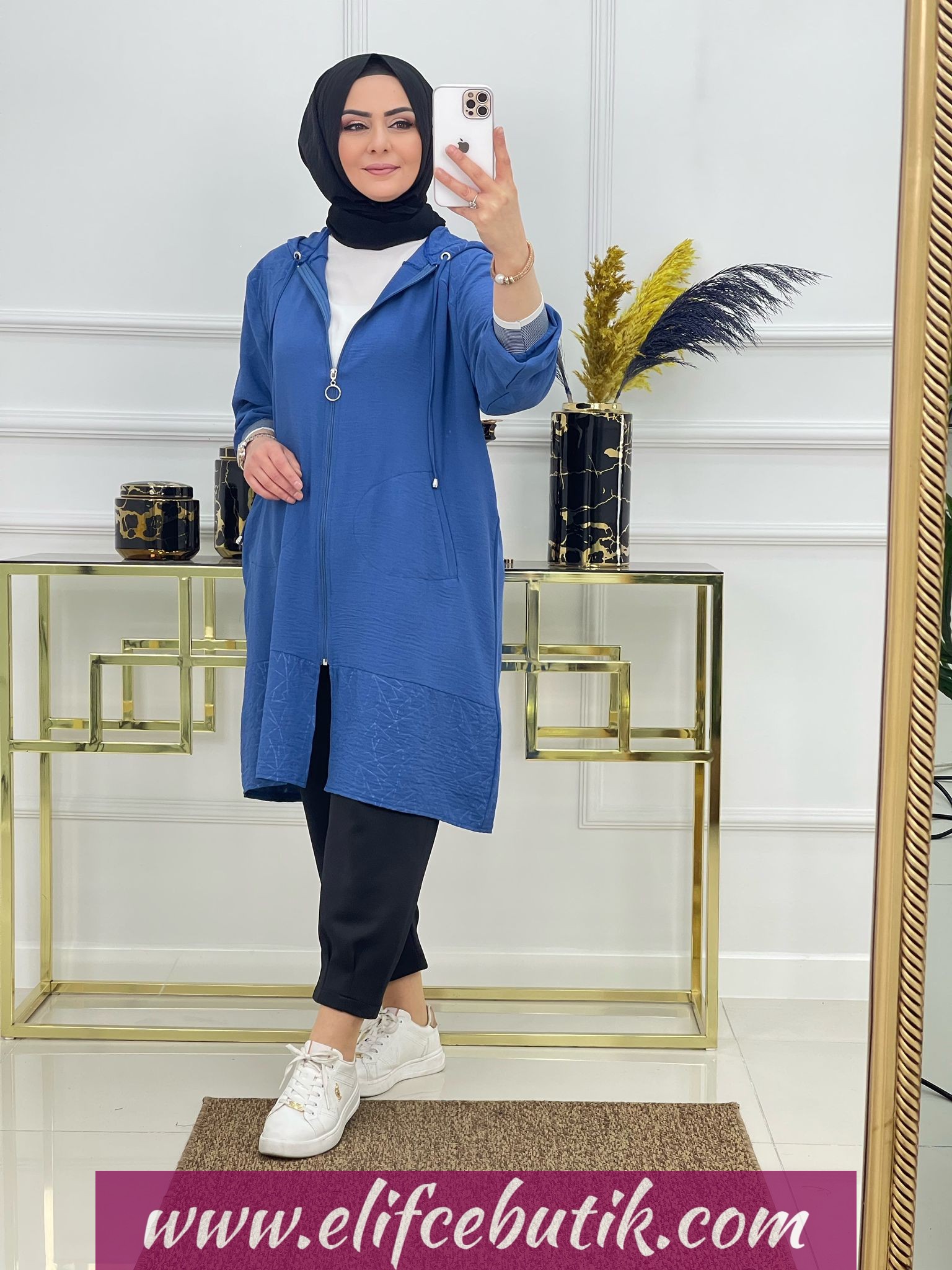 Ayrobin kumaş Ribanali kap - Görsel 8
