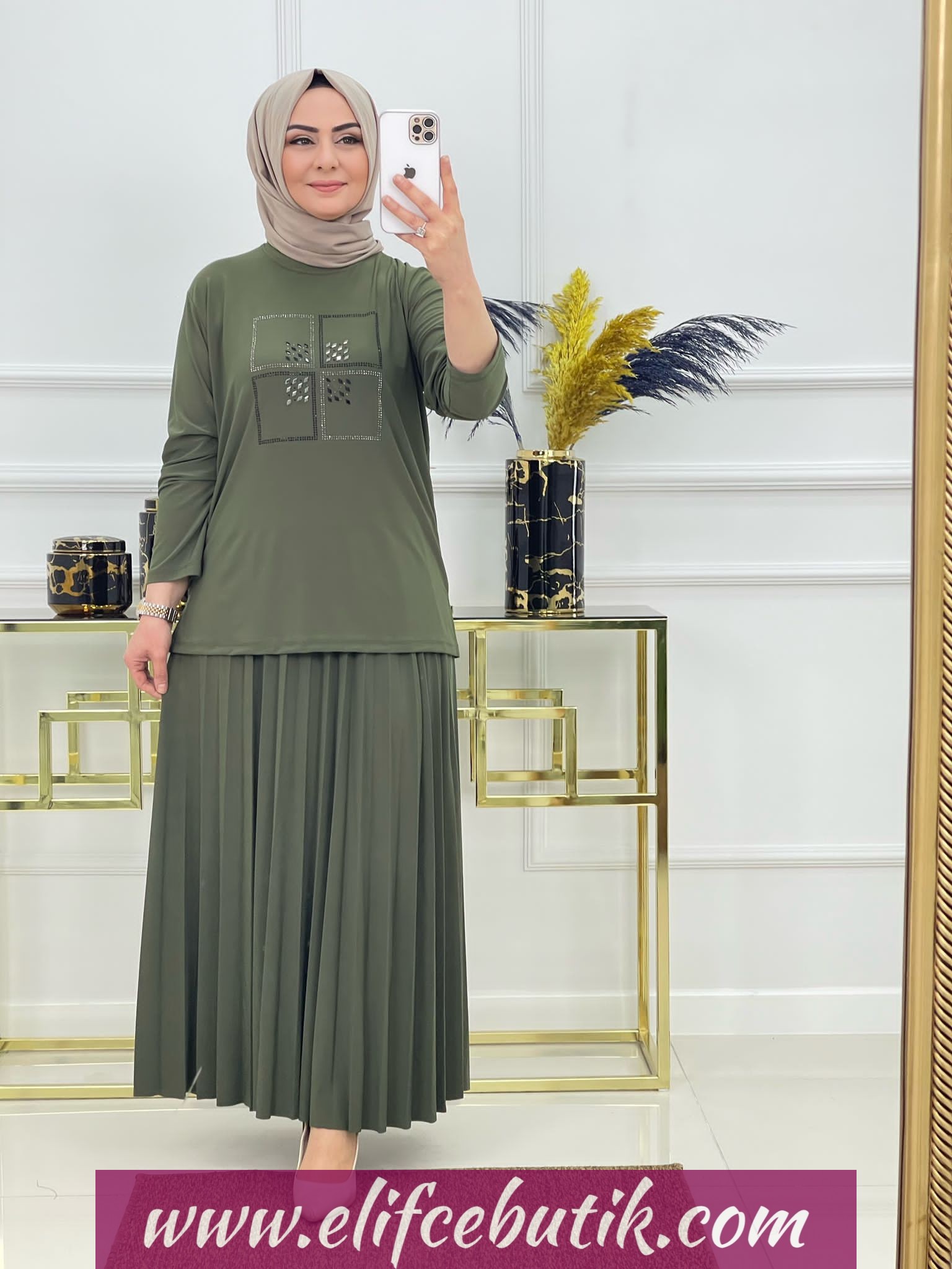 Sandy kumaş yonca takim - Görsel 5