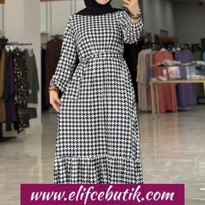 Tilda kumaş kazayağı elbise