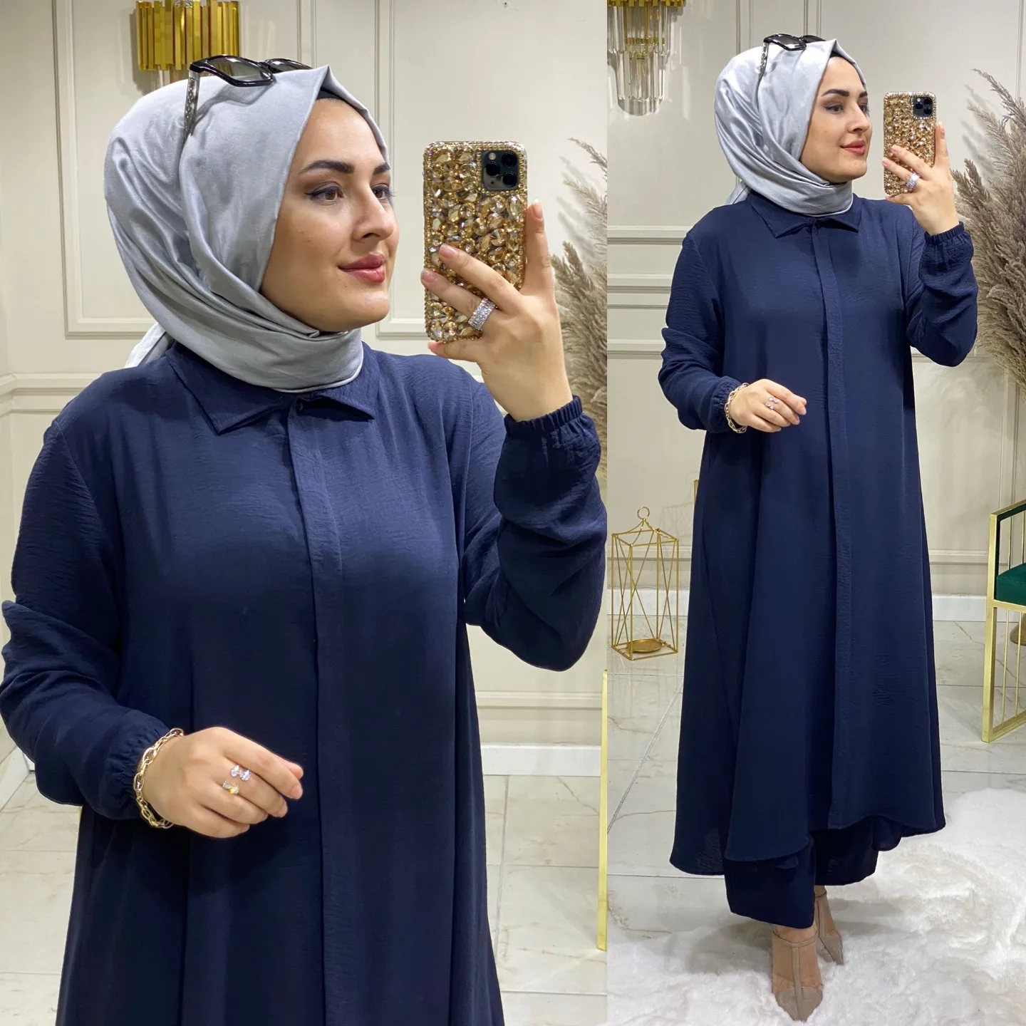 Ayrobin kumaş alin takim - Görsel 3