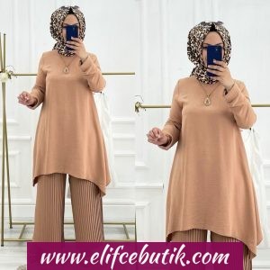 Krep kumaş piliseli takim