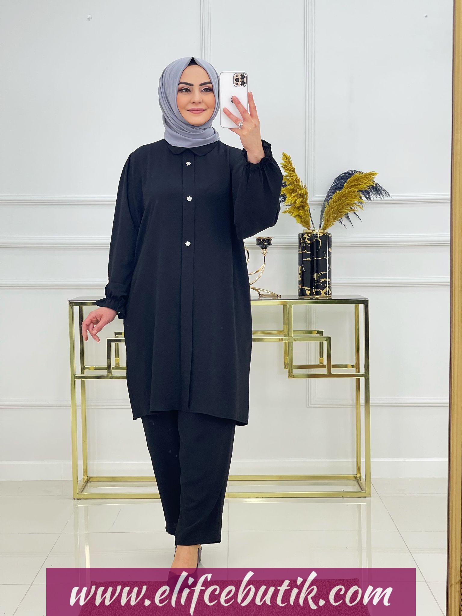 Ayrobin kumaş açelya takim - Görsel 5