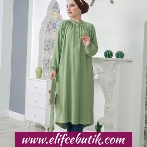 Ayrobin kumaş Perihan tunik