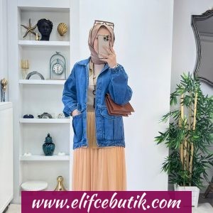 Kısa kot ceket