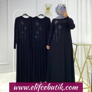 Sandy kumaş Ayça elbise