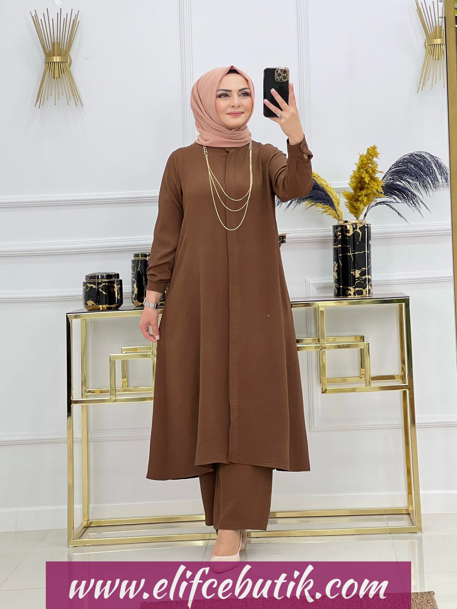 Ayrobin kumaş Nihan takim - Görsel 2