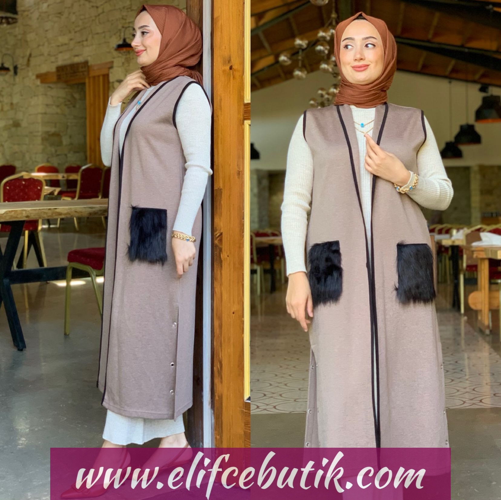 Makbule yelek - Görsel 4