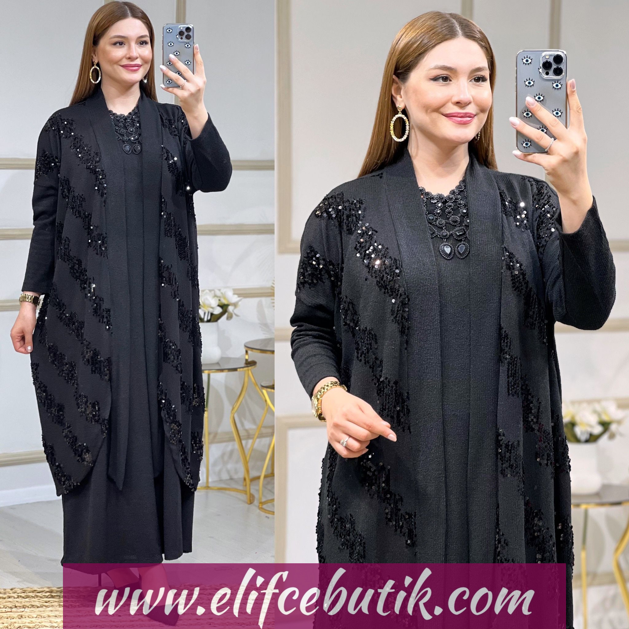 Daye elbise takim - Görsel 3