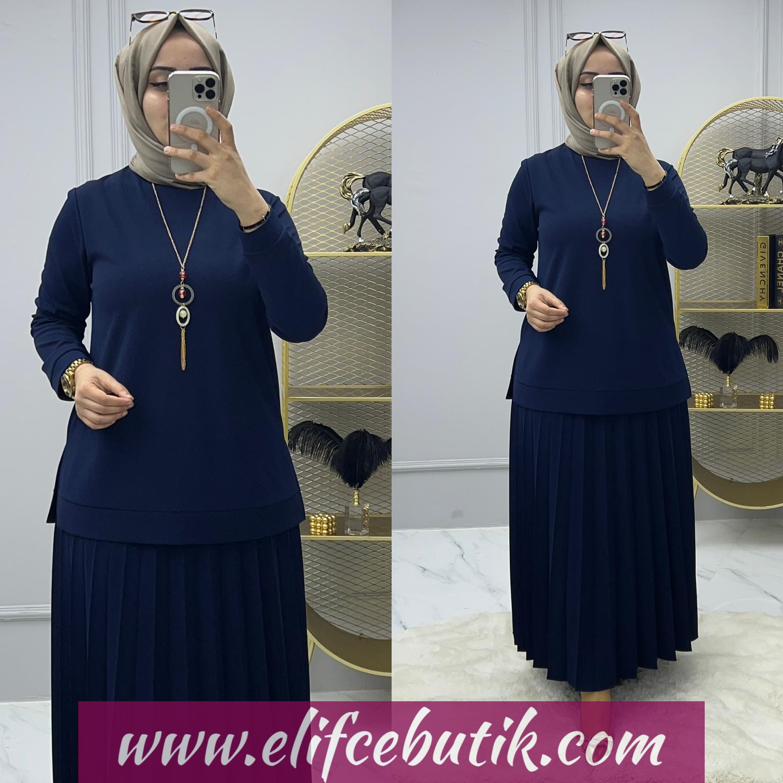Beyza etekli takım - Görsel 4