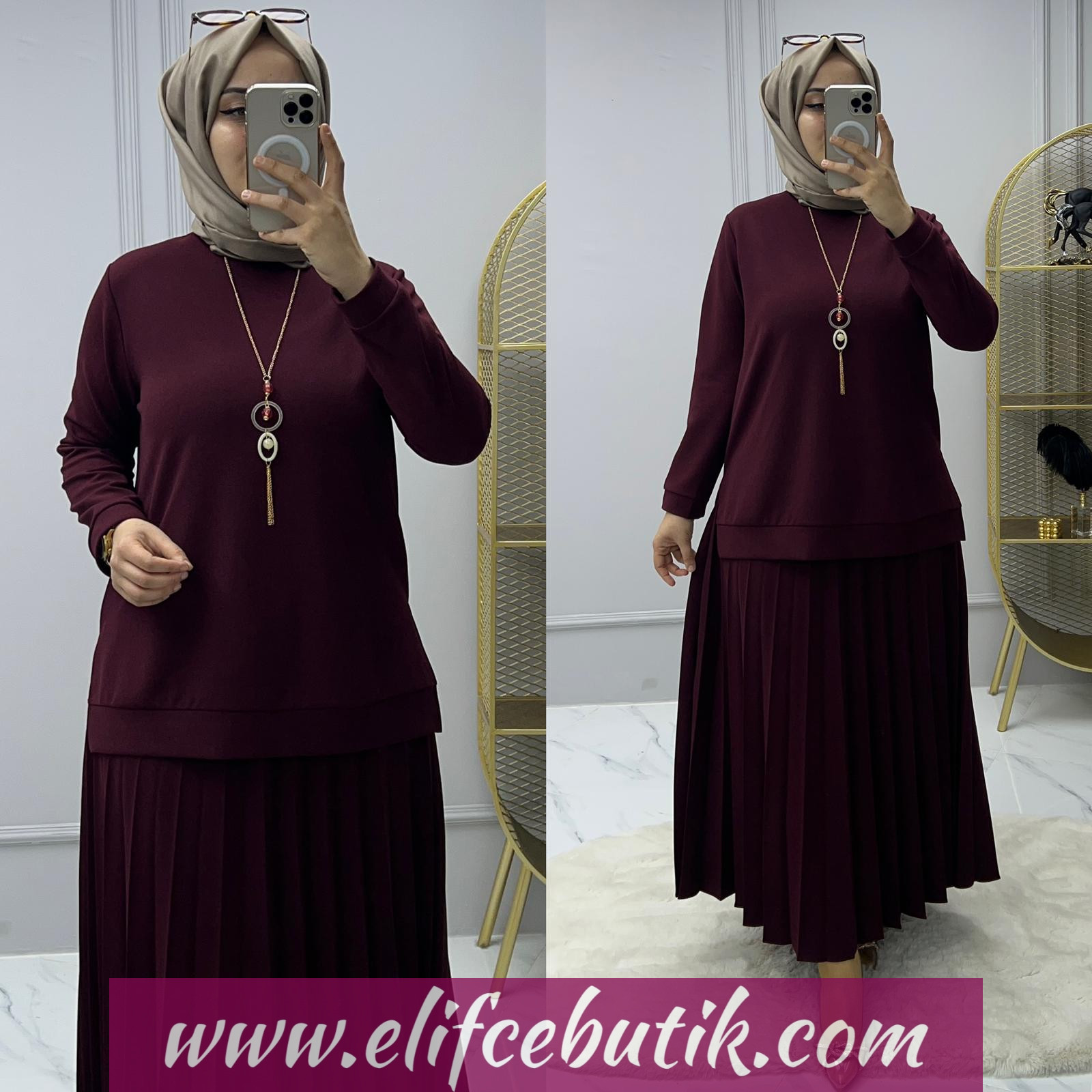 Beyza etekli takım - Görsel 5