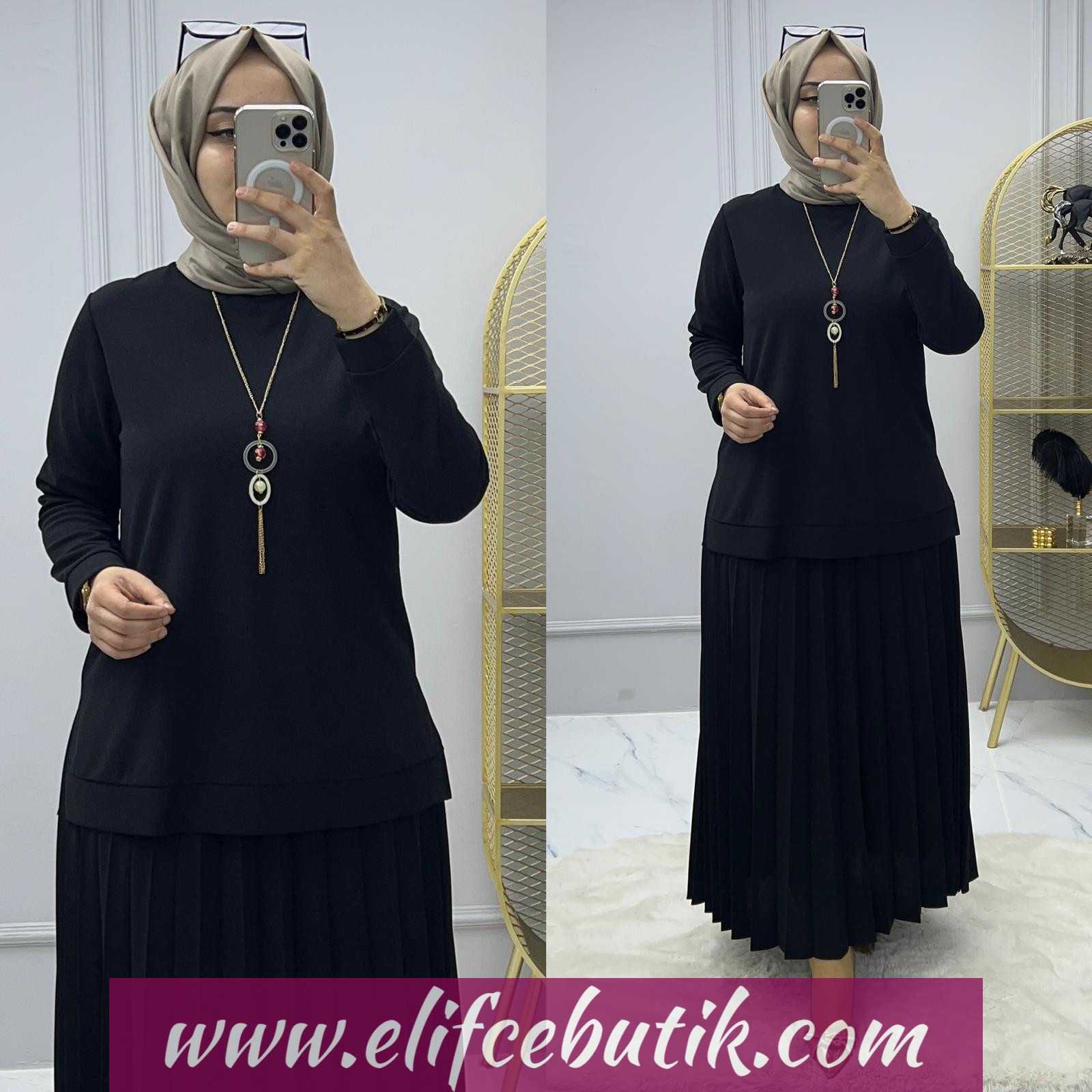Beyza etekli takım - Görsel 2