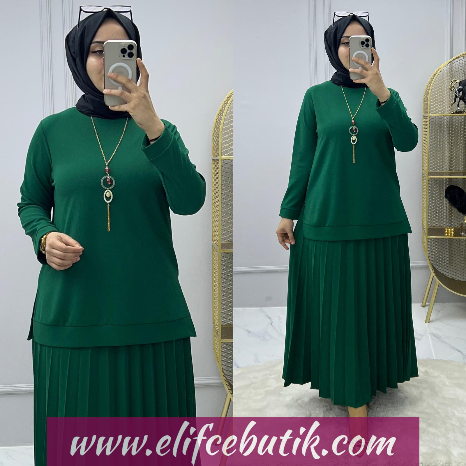 Beyza etekli takım - Görsel 3