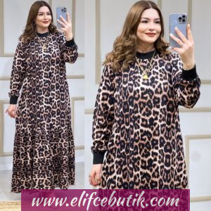 Viskon kumaş Aden elbise