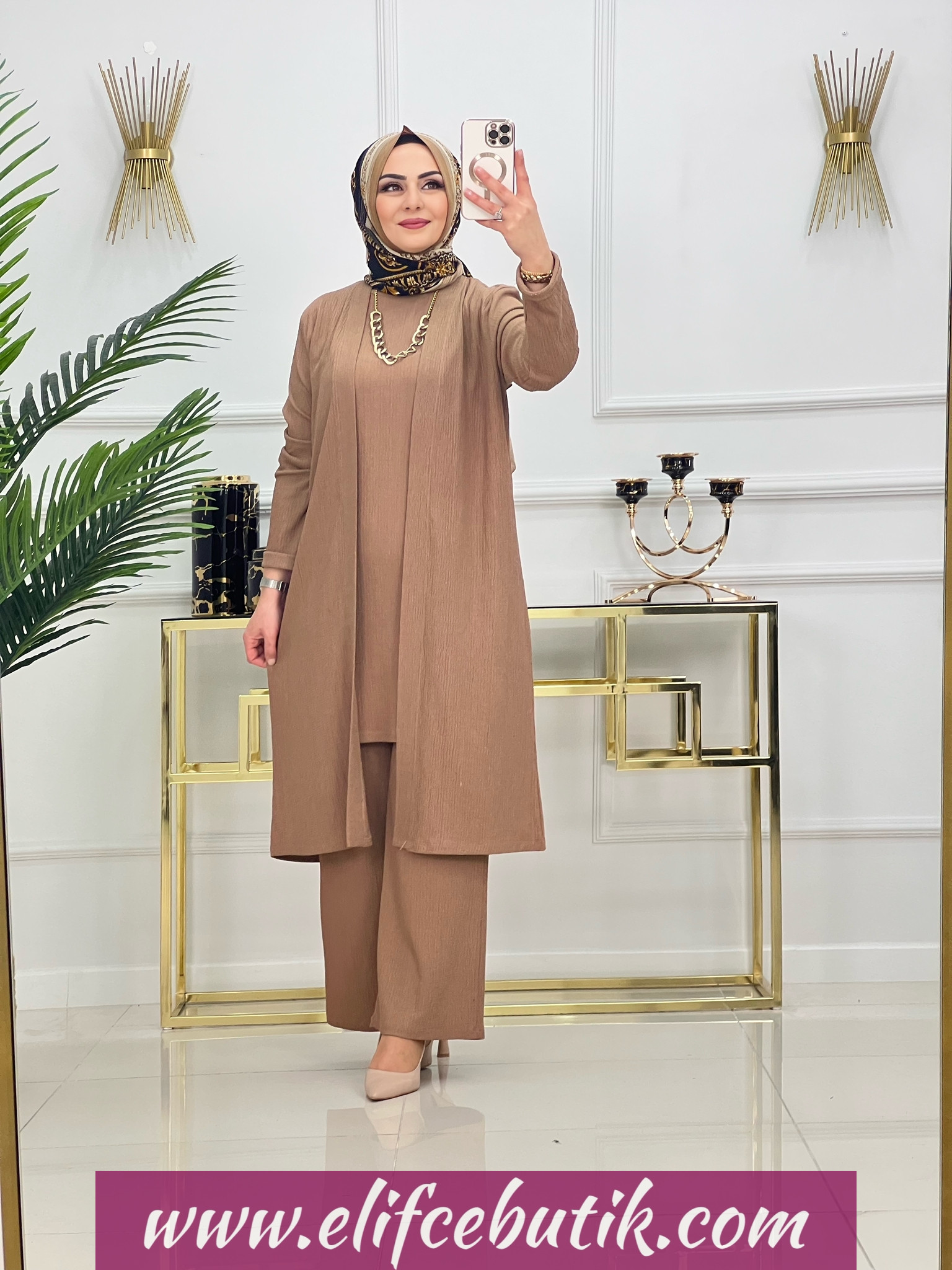Bürümcük kumaş Zeynep takim - Görsel 12