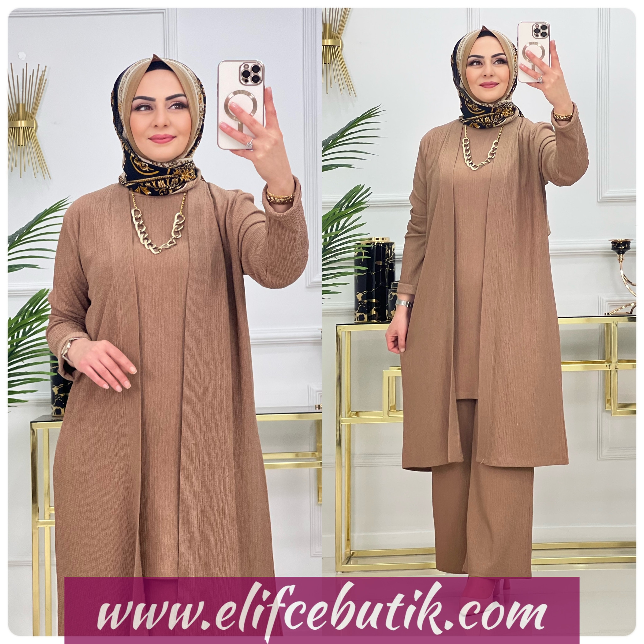 Bürümcük kumaş Zeynep takim - Görsel 8