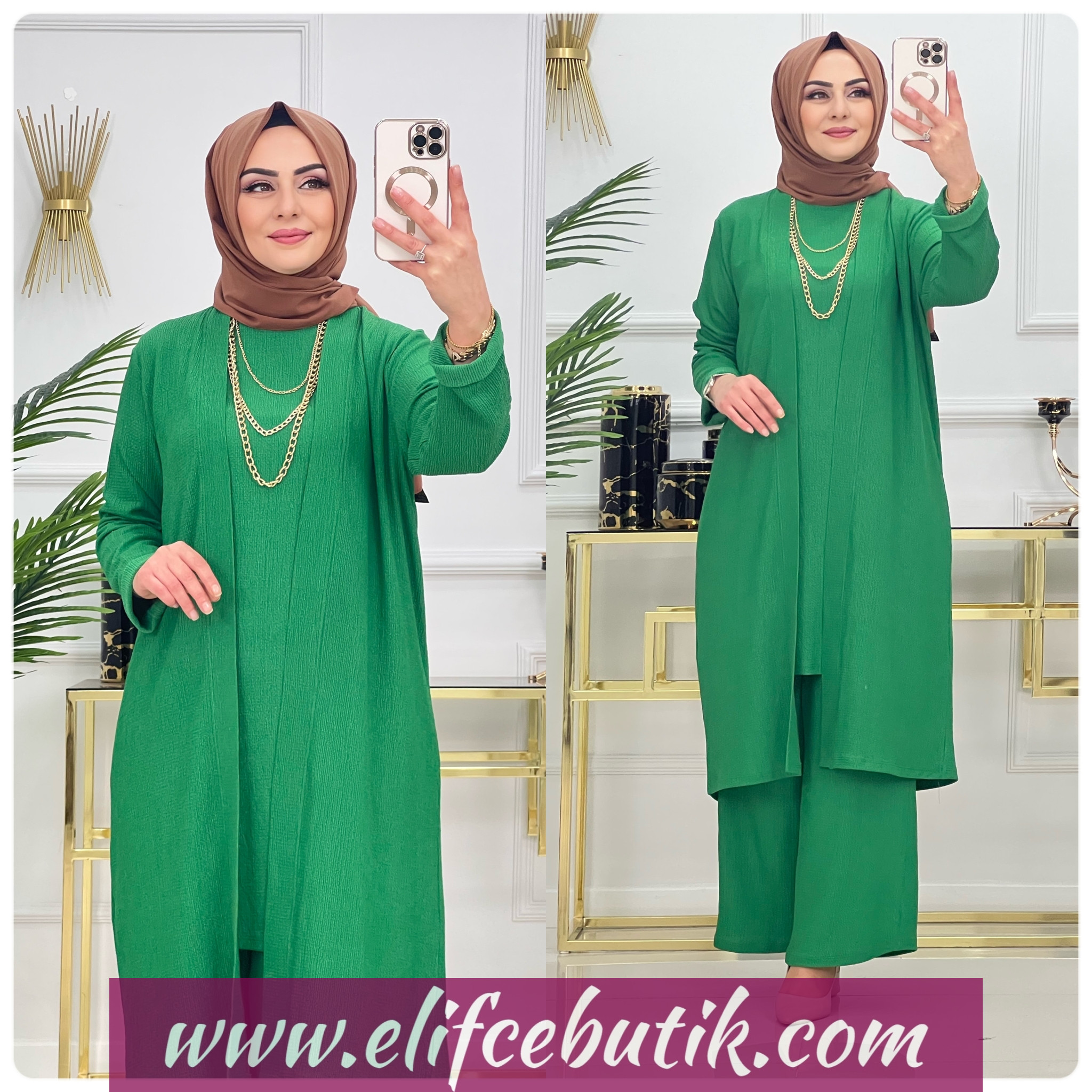 Bürümcük kumaş Zeynep takim - Görsel 2