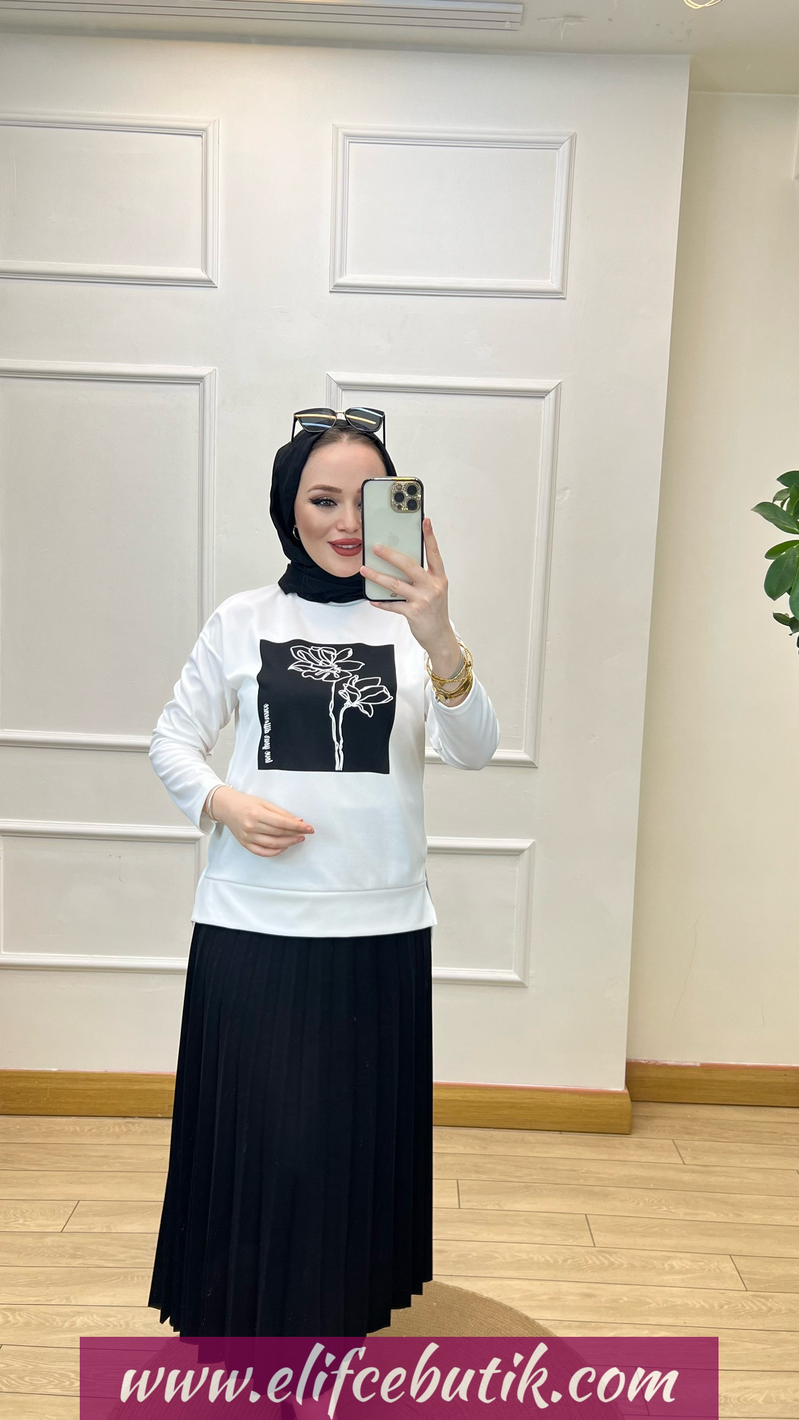Krep kumaş Alya takim - Görsel 5
