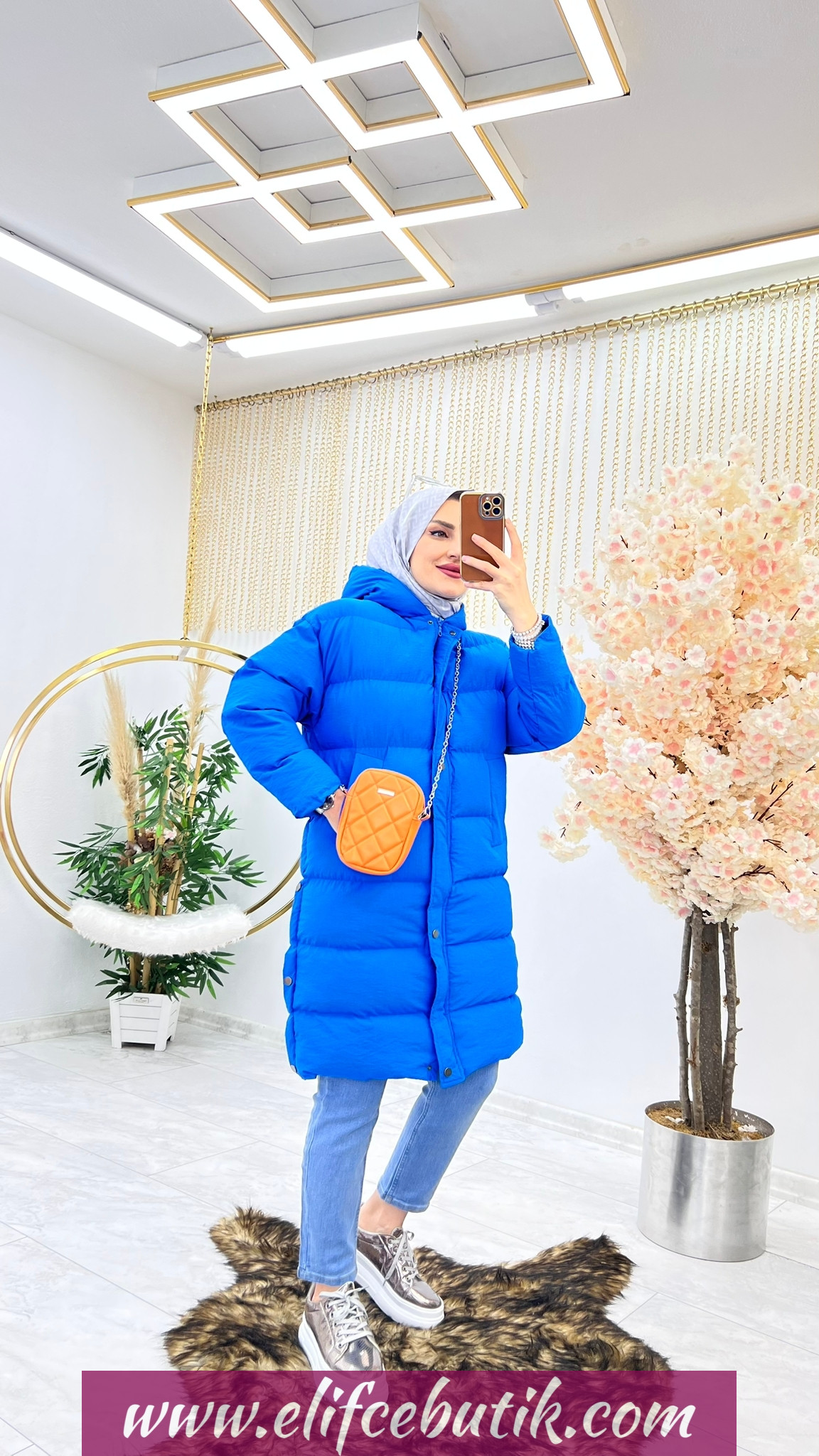 Astarlı şişme mont - Görsel 17
