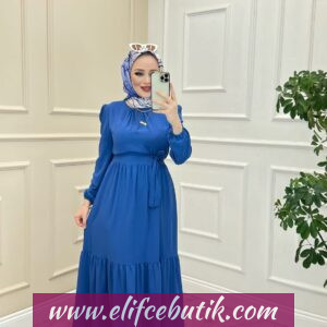 Ayrobin kumaş Hale elbise