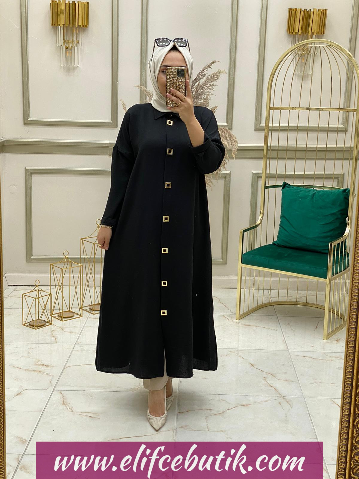 Ayrobin kumaş Arin Tunik kap - Görsel 2