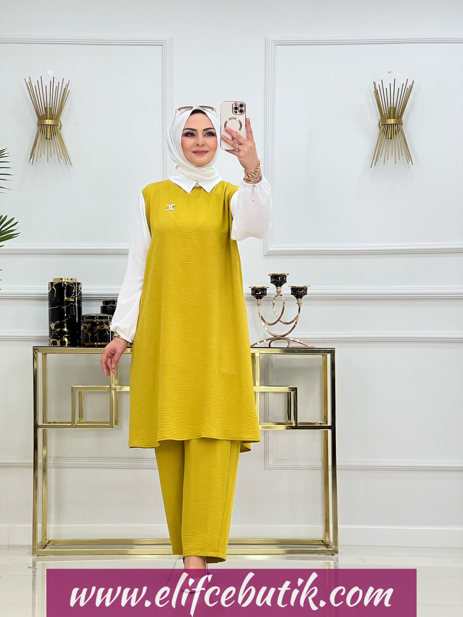 Ayrobin kumaş Belinay takim - Görsel 6