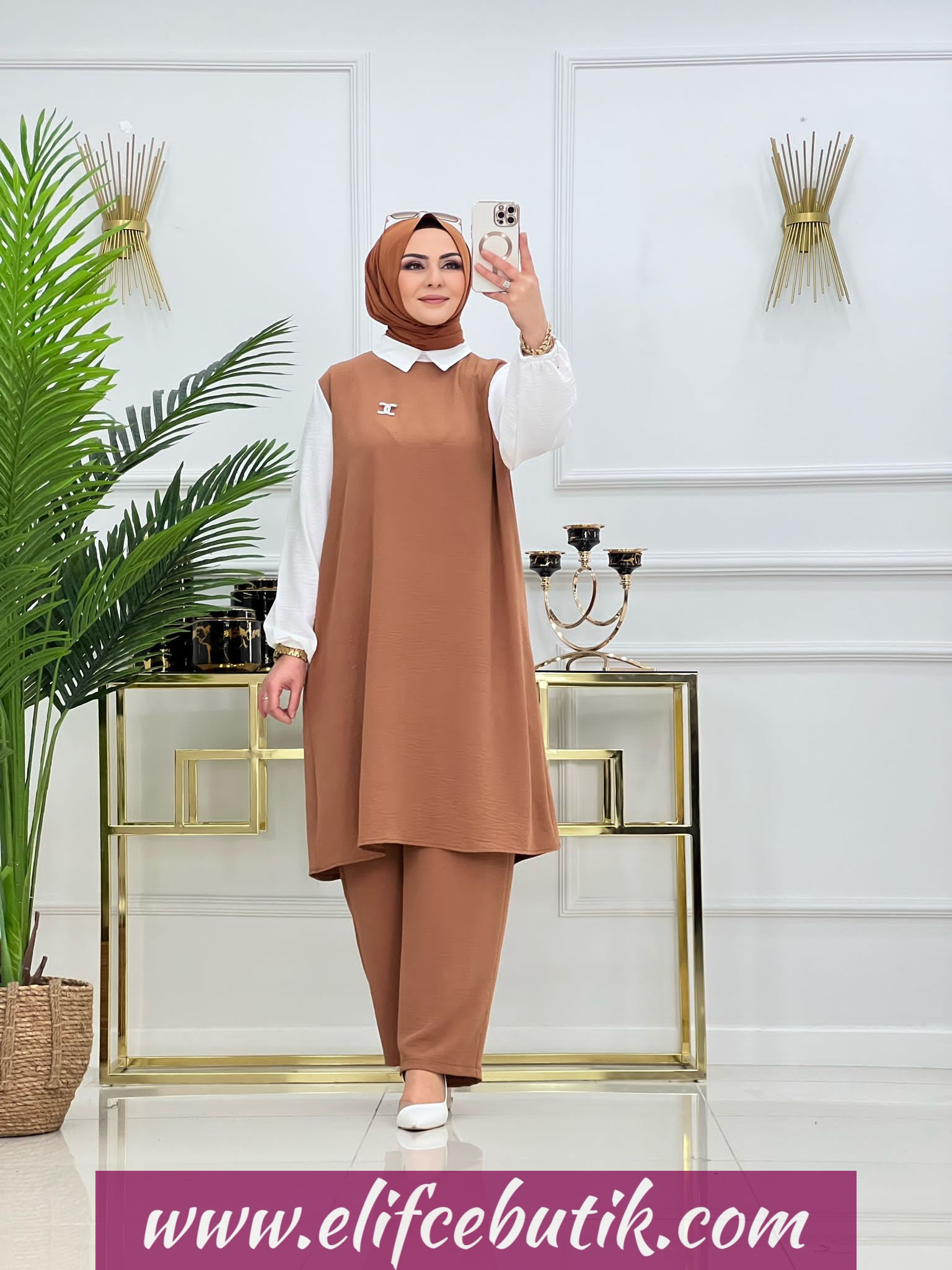 Ayrobin kumaş Belinay takim - Görsel 3
