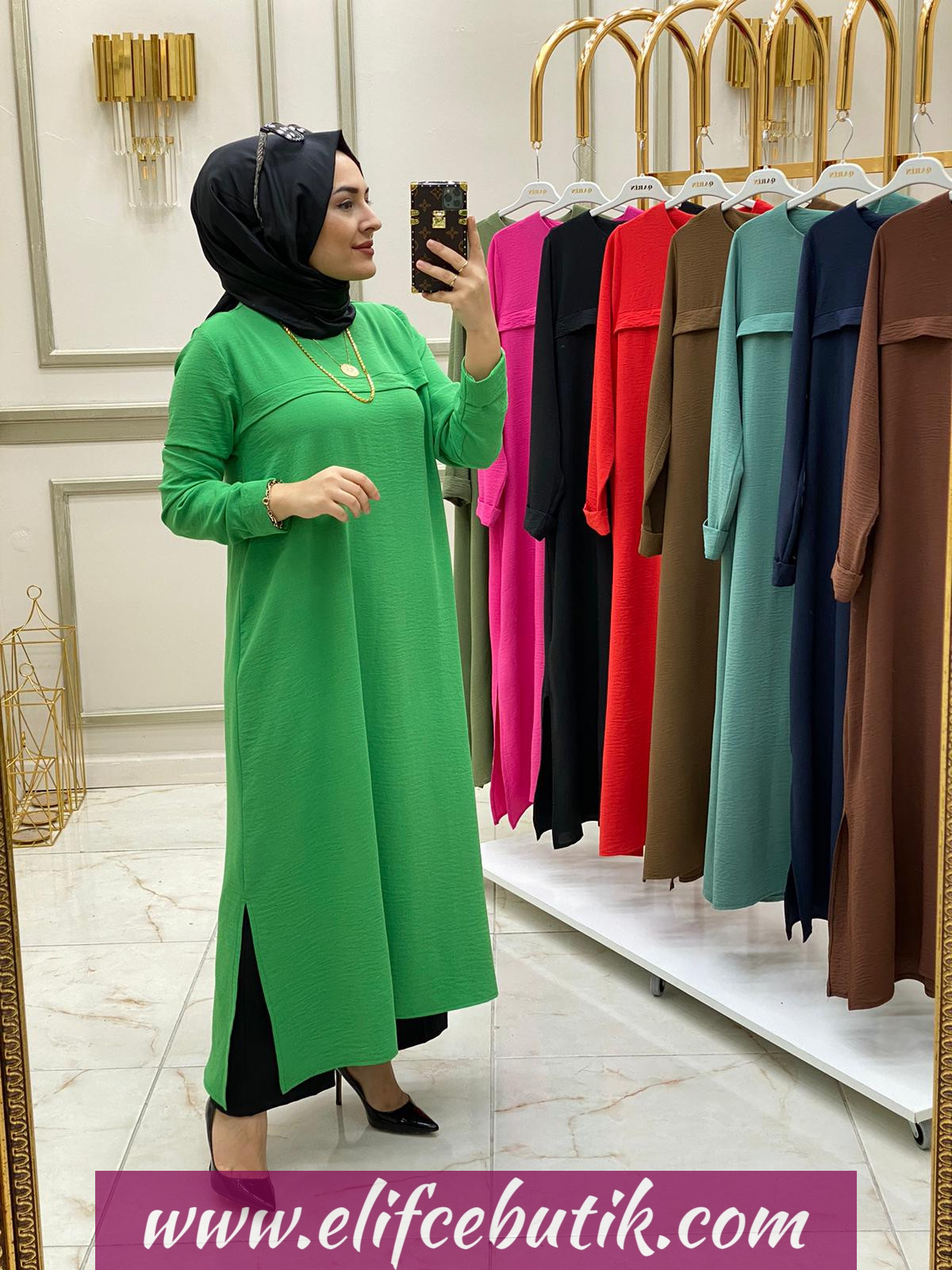 Ayrobin kumaş angel tunik - Görsel 11