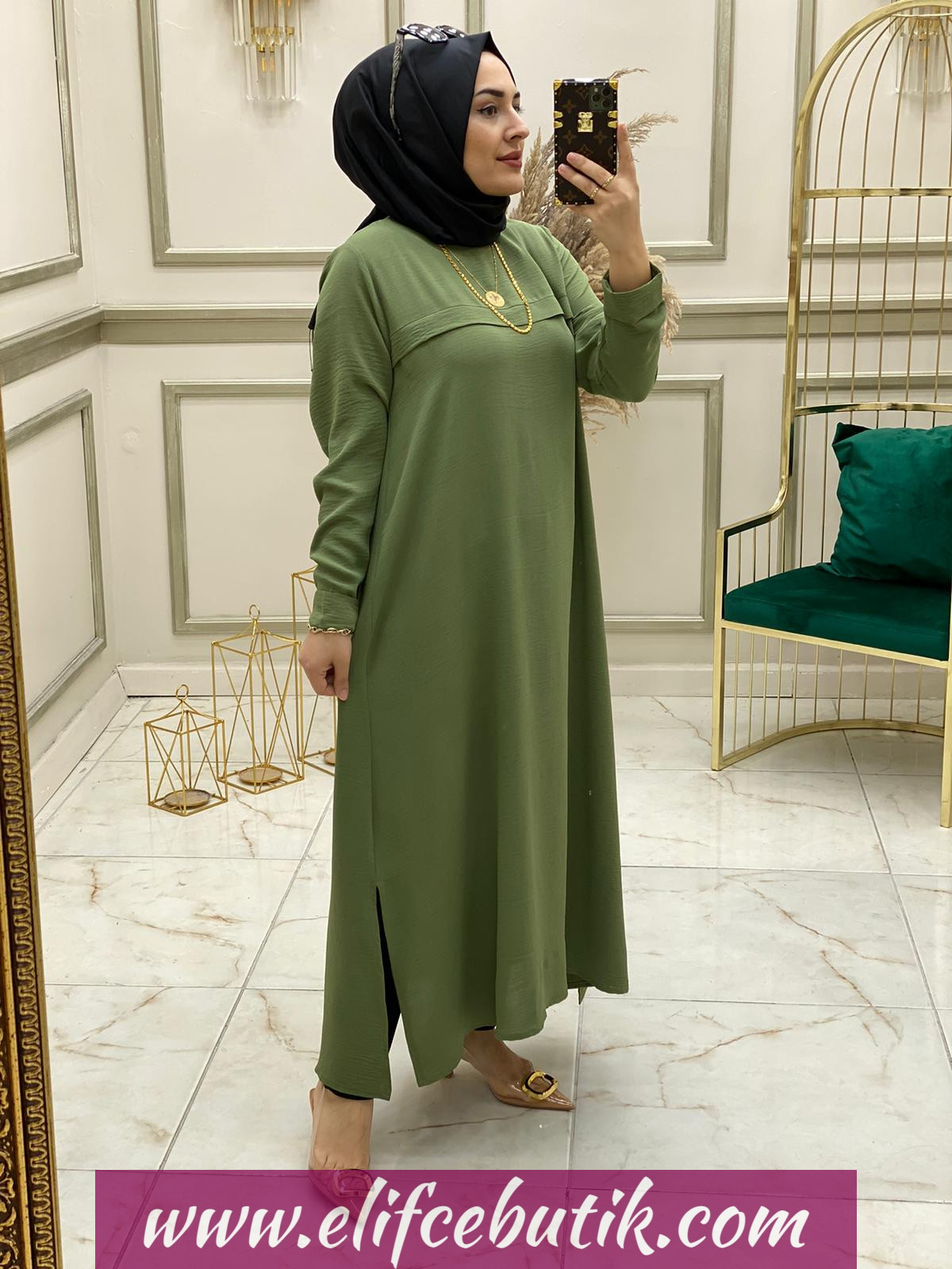 Ayrobin kumaş angel tunik - Görsel 7