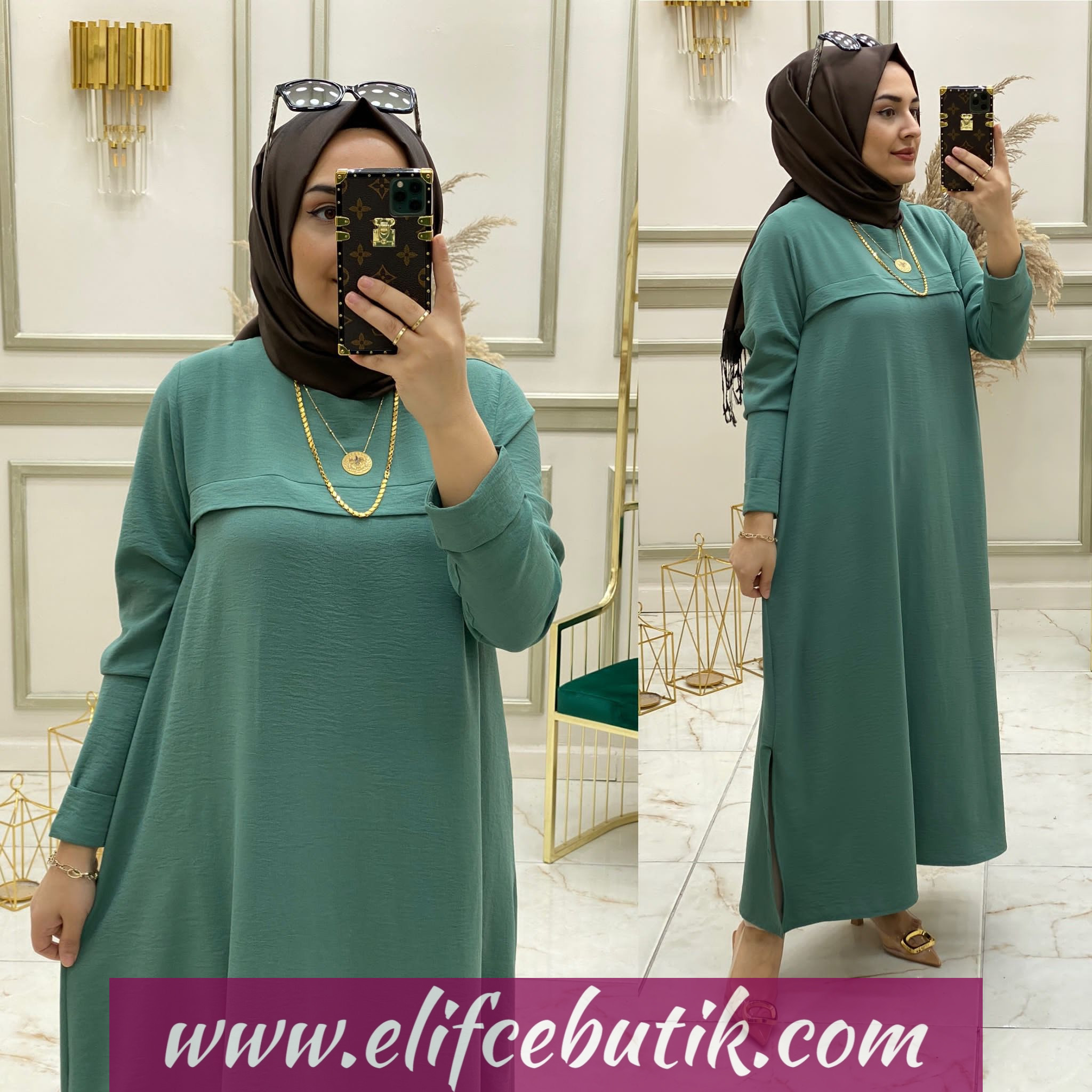 Ayrobin kumaş angel tunik - Görsel 8