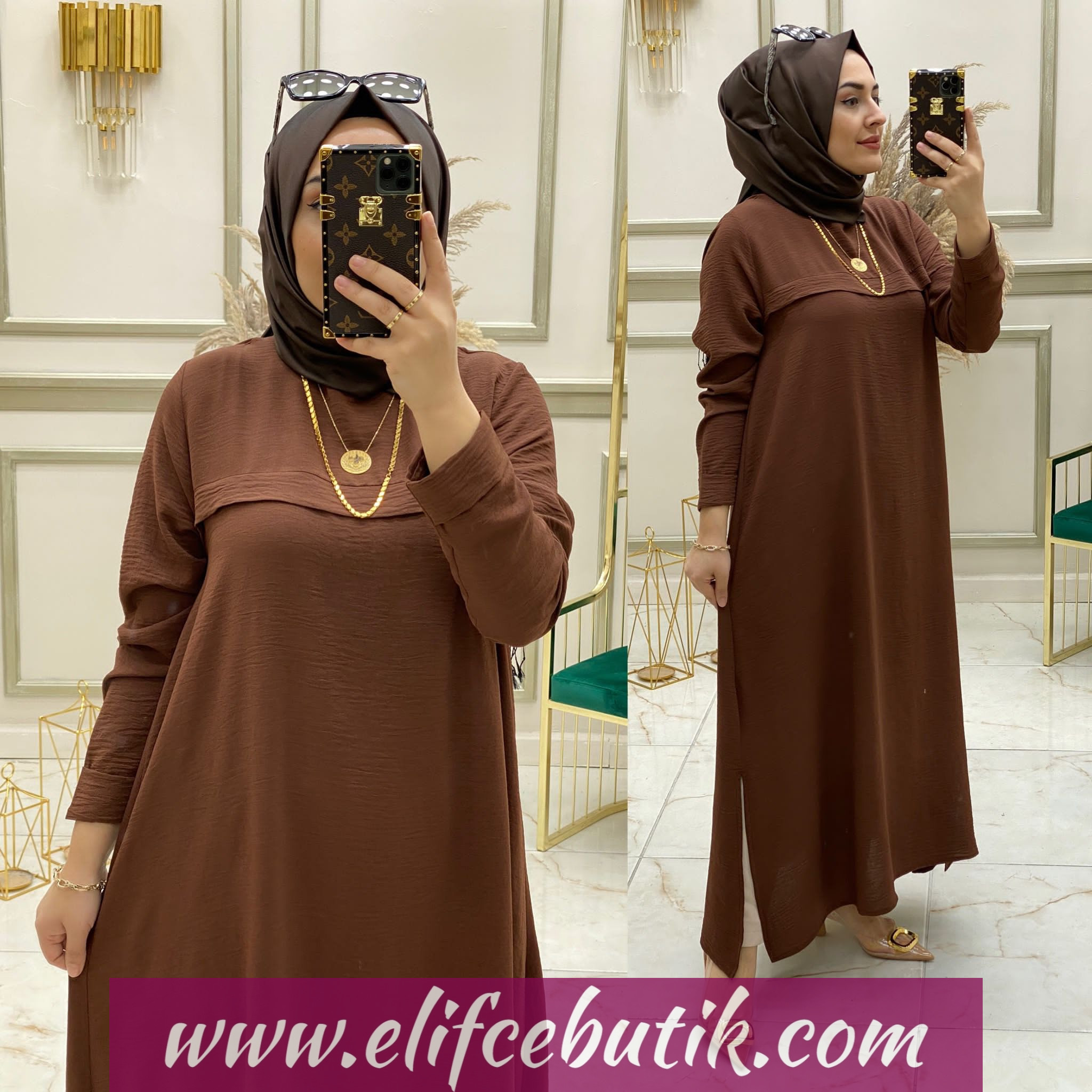 Ayrobin kumaş angel tunik - Görsel 3