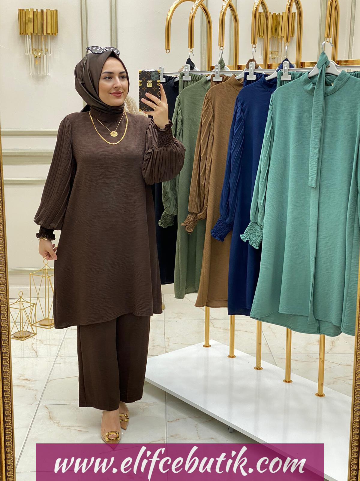 Ayrobin kumaş ala takim - Görsel 2