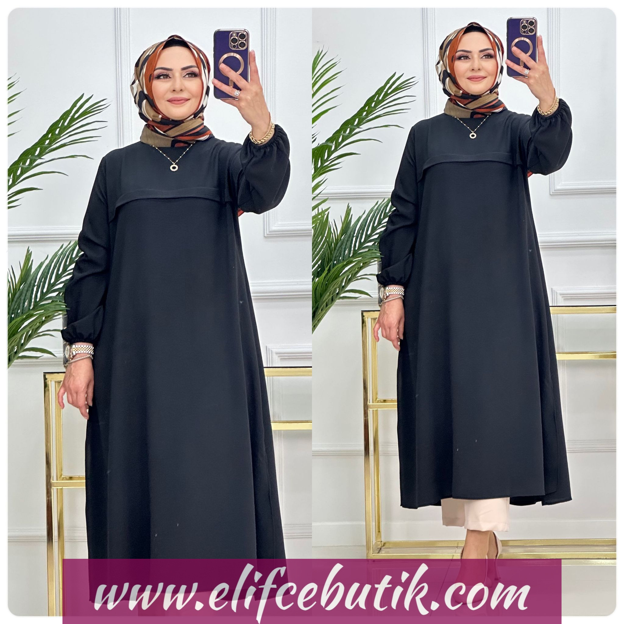 Ayrobin kumaş Fulya tunik - Görsel 7