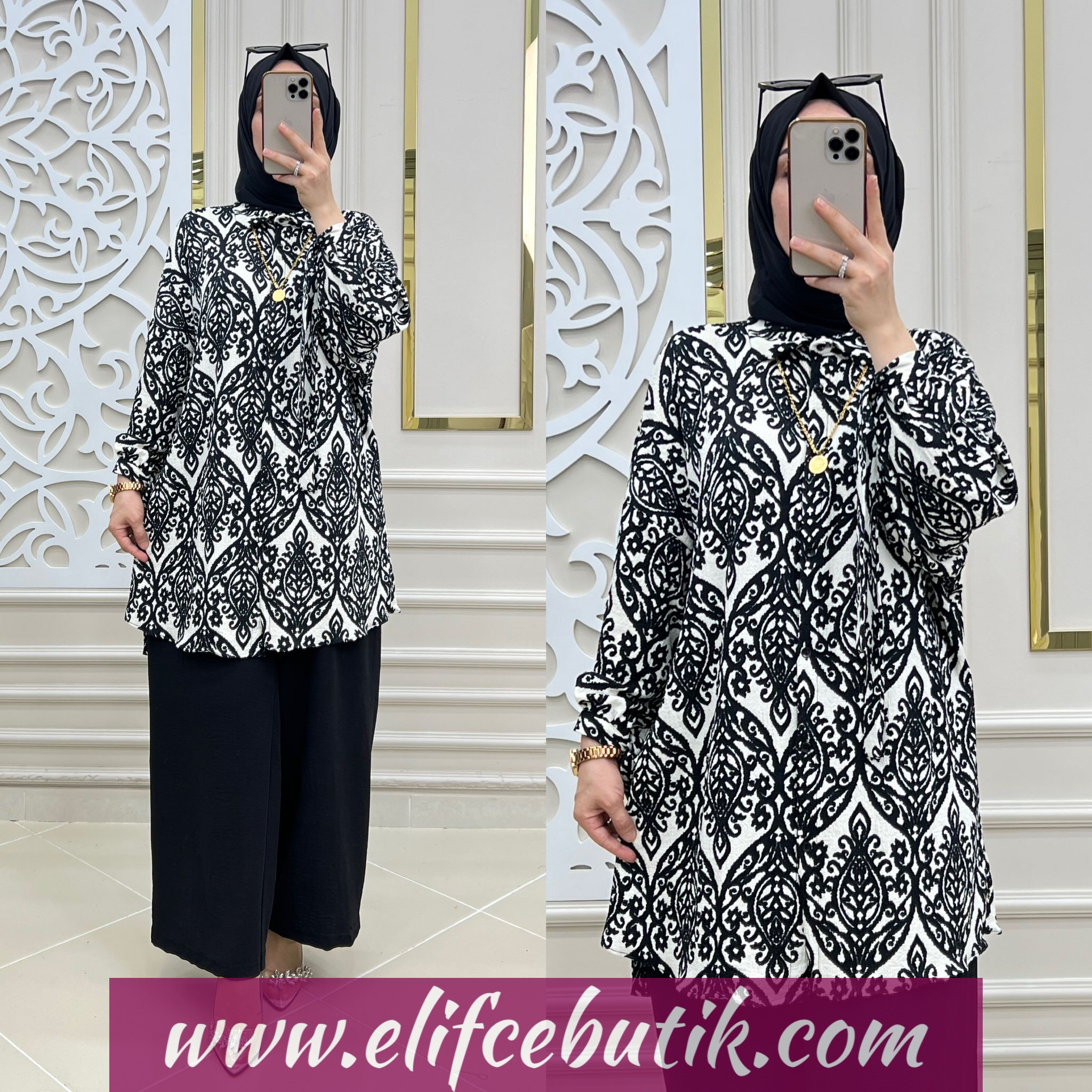 Tunik pantolon takim - Görsel 2