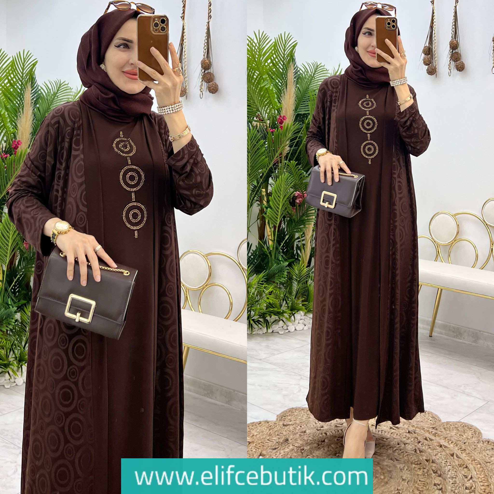 Sandy kumaş sarmal takim - Görsel 6