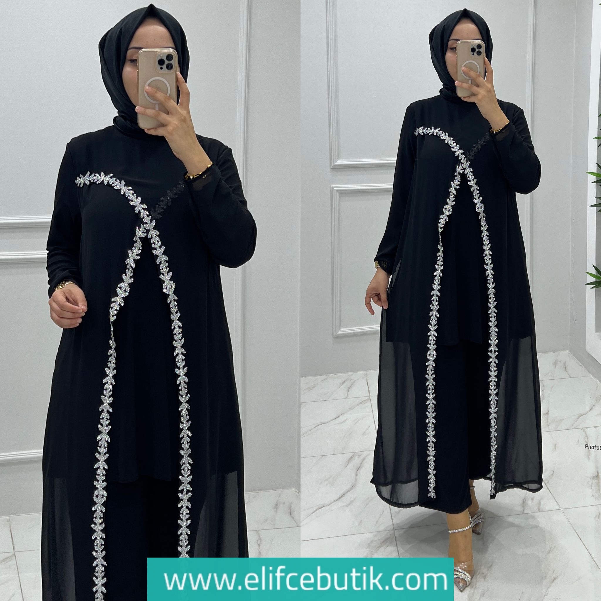 Sandy kumaş İhtişam takim - Görsel 4