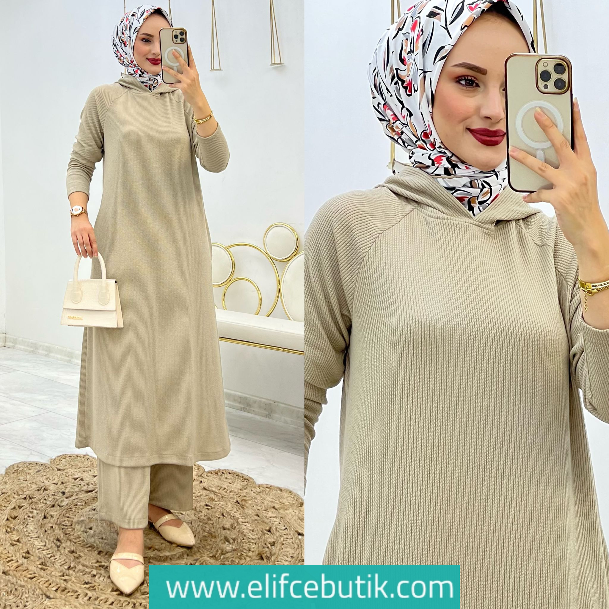 Fitili kumaş aşina takim - Görsel 5
