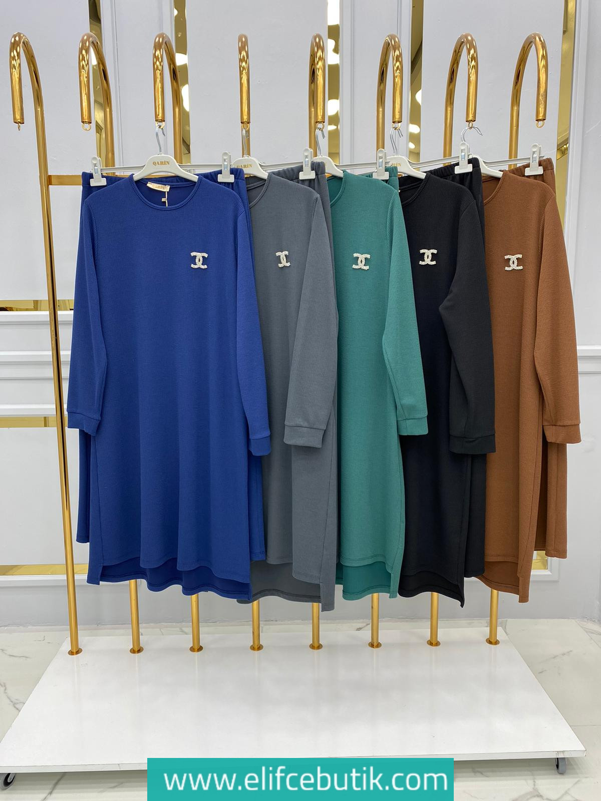 Fitili kumaş zara takim - Görsel 8