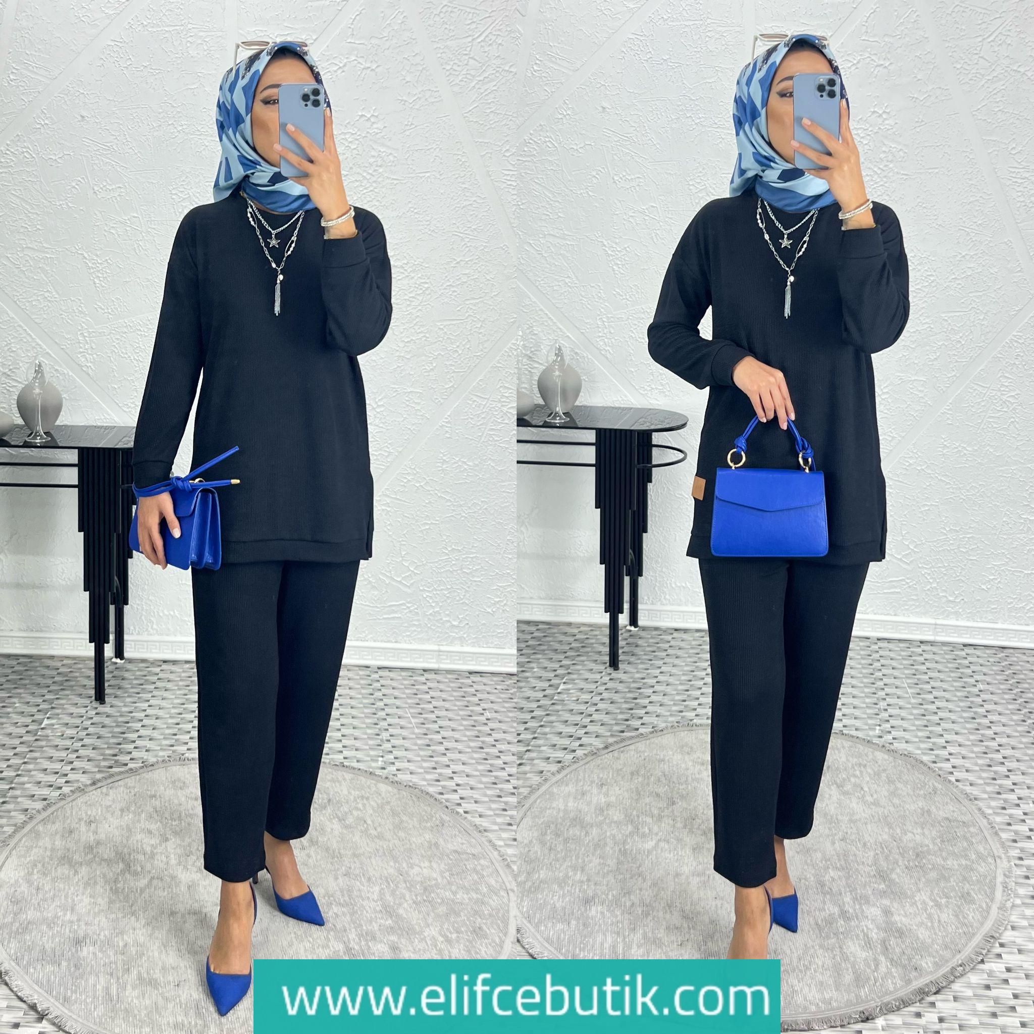 Burümcük kumaş burcu takim - Görsel 4