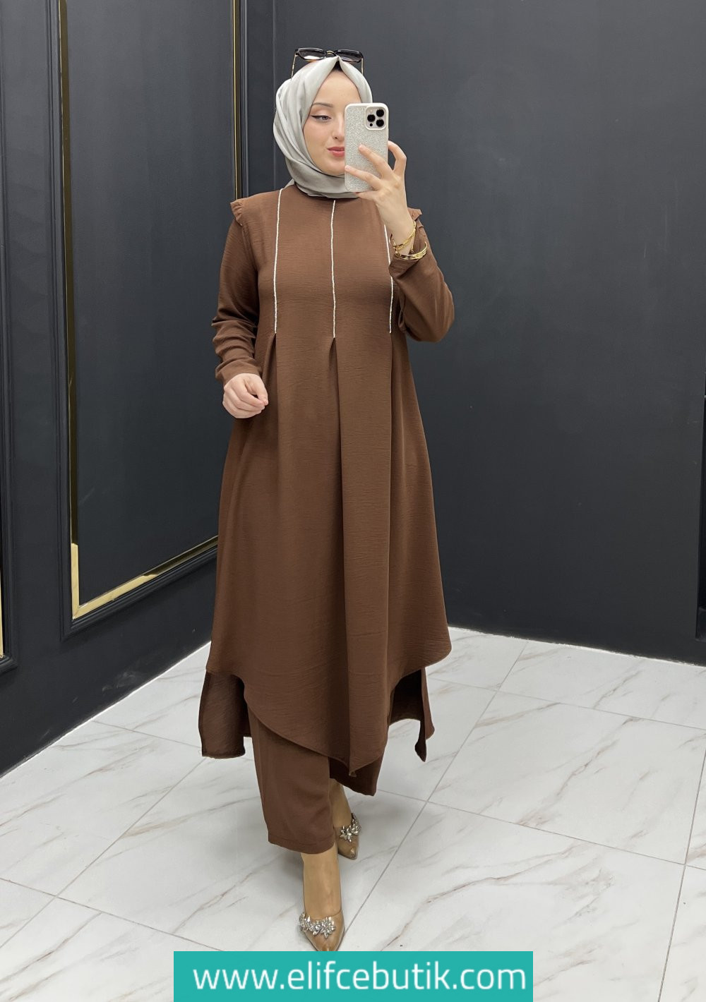 Nazan takım ayrobin kumaş - Görsel 2