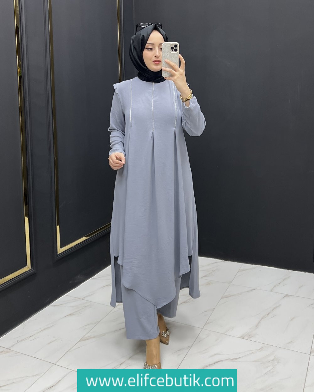 Nazan takım ayrobin kumaş - Görsel 4