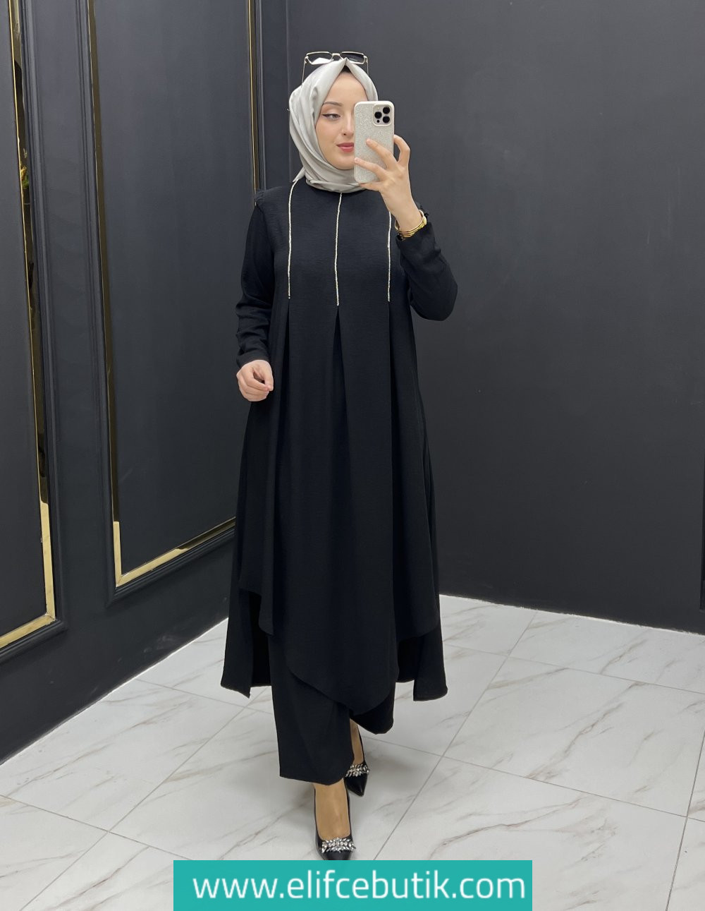 Nazan takım ayrobin kumaş - Görsel 8