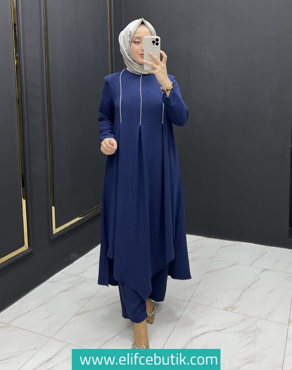 Nazan takım ayrobin kumaş - Görsel 11