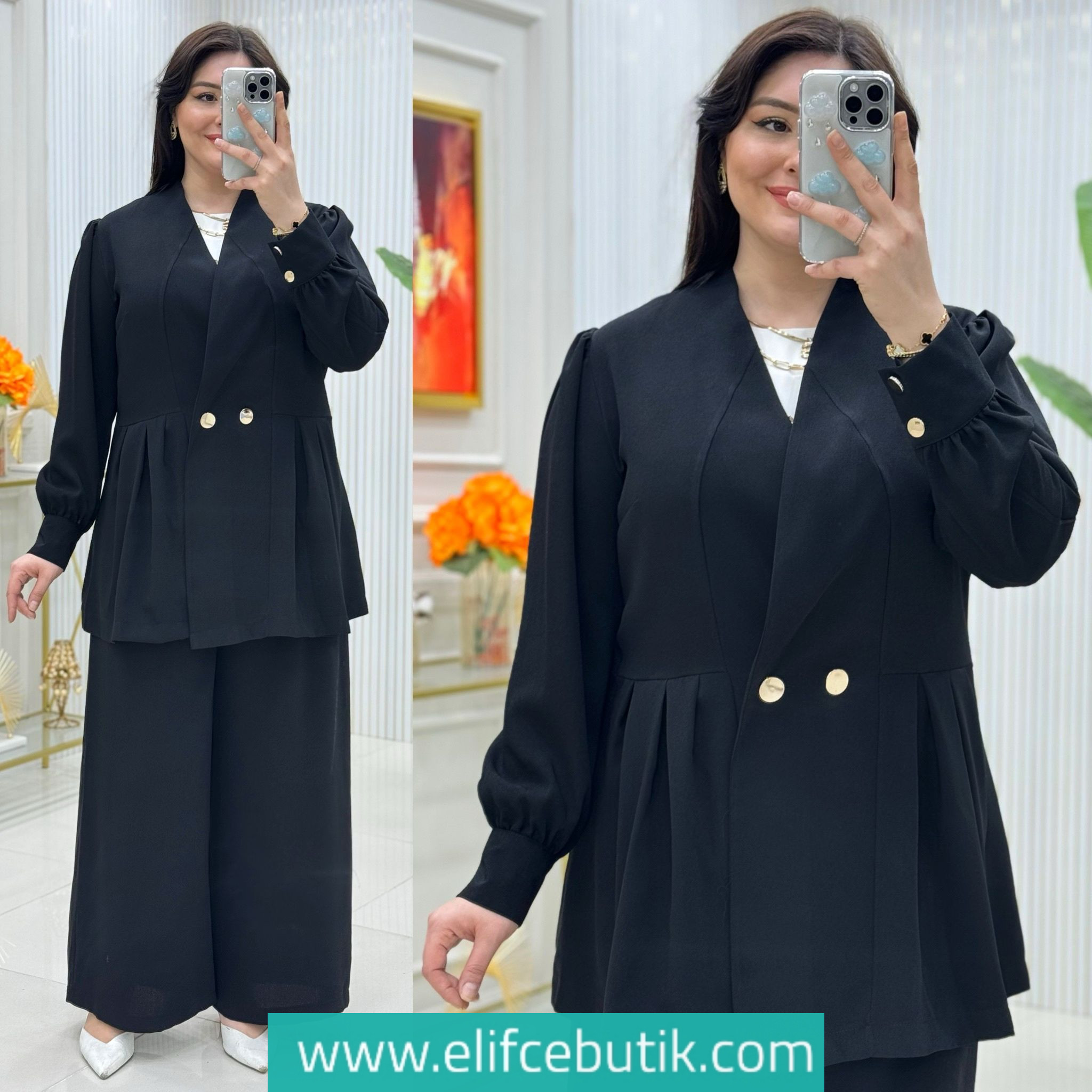 Krep kumaş hilal takim - Görsel 5