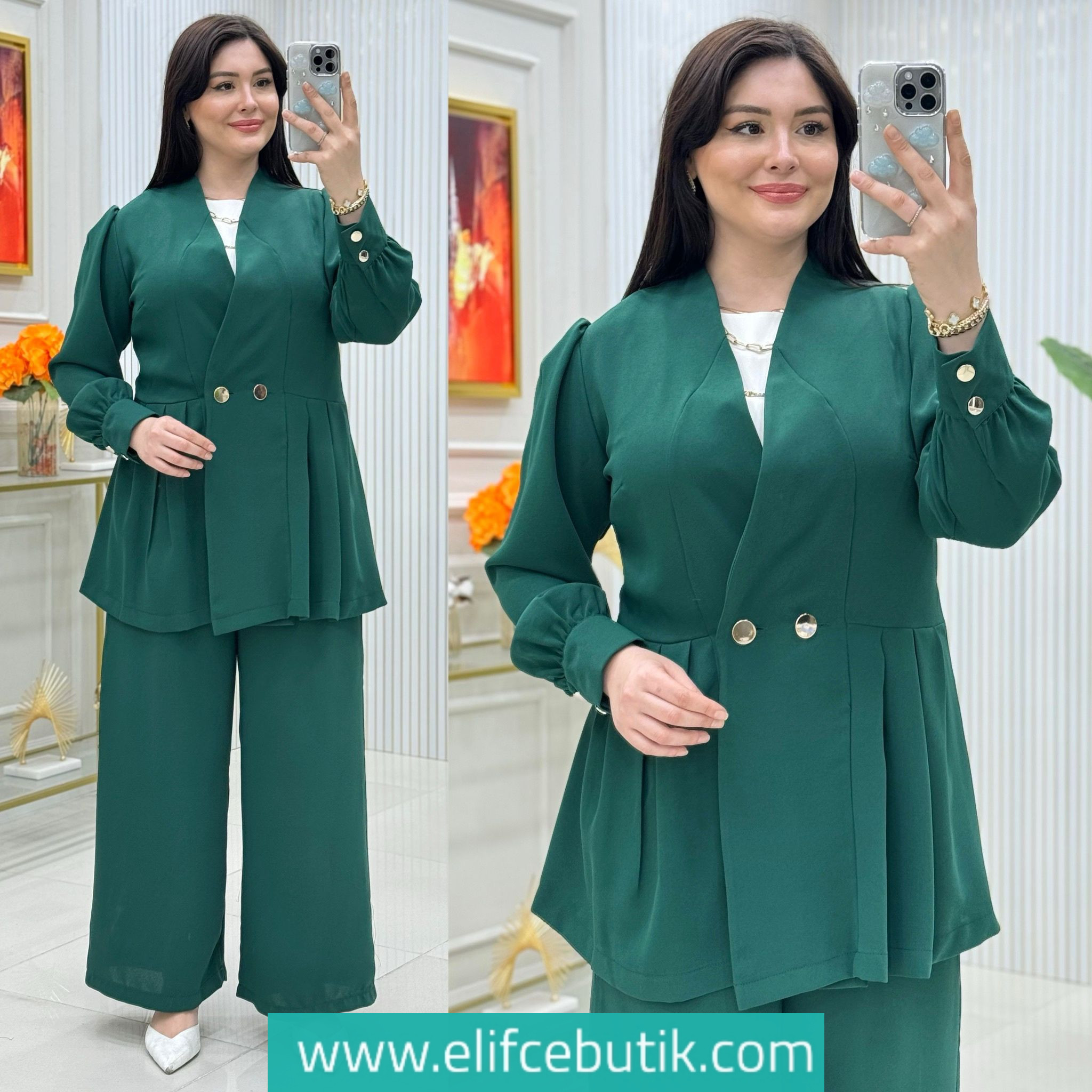 Krep kumaş hilal takim - Görsel 2