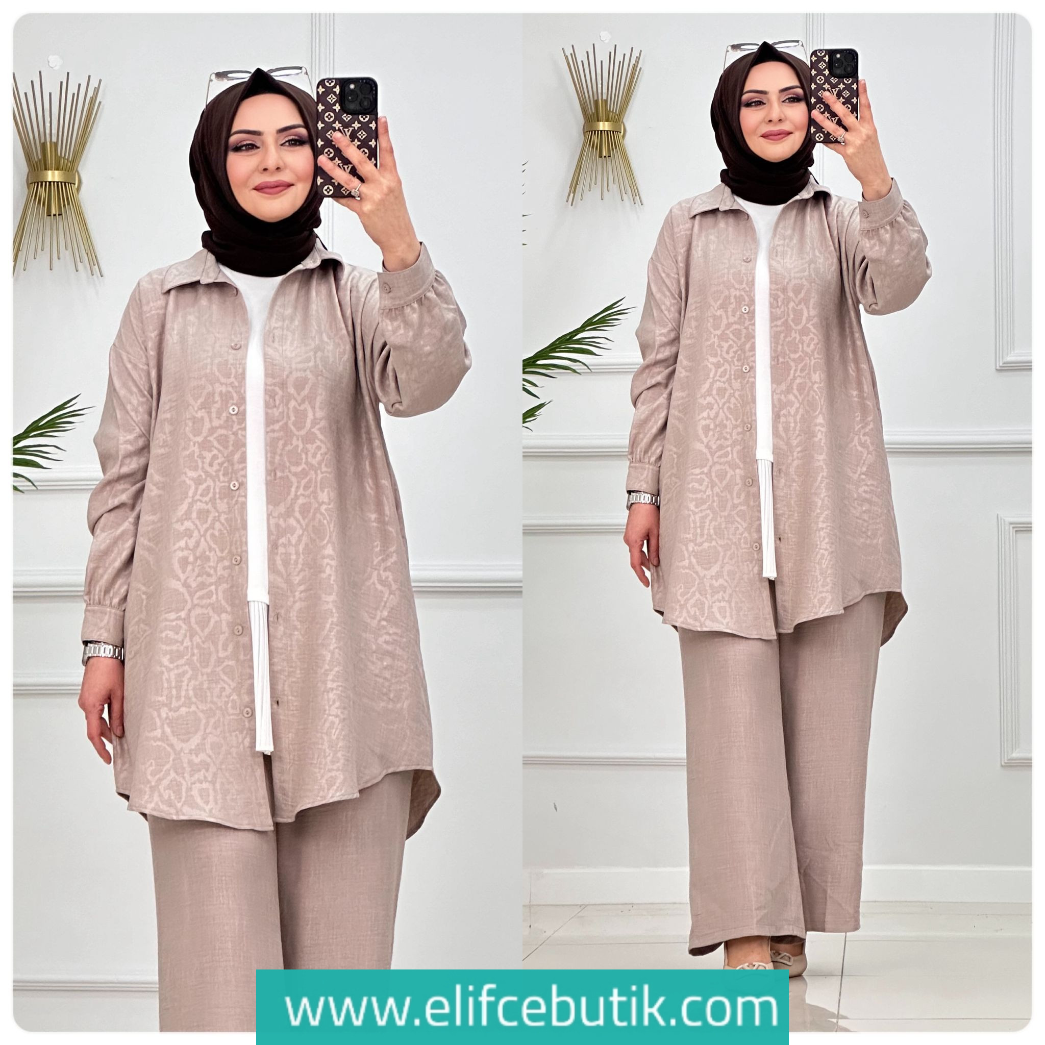 Ayrobin kumaş umay takim - Görsel 2