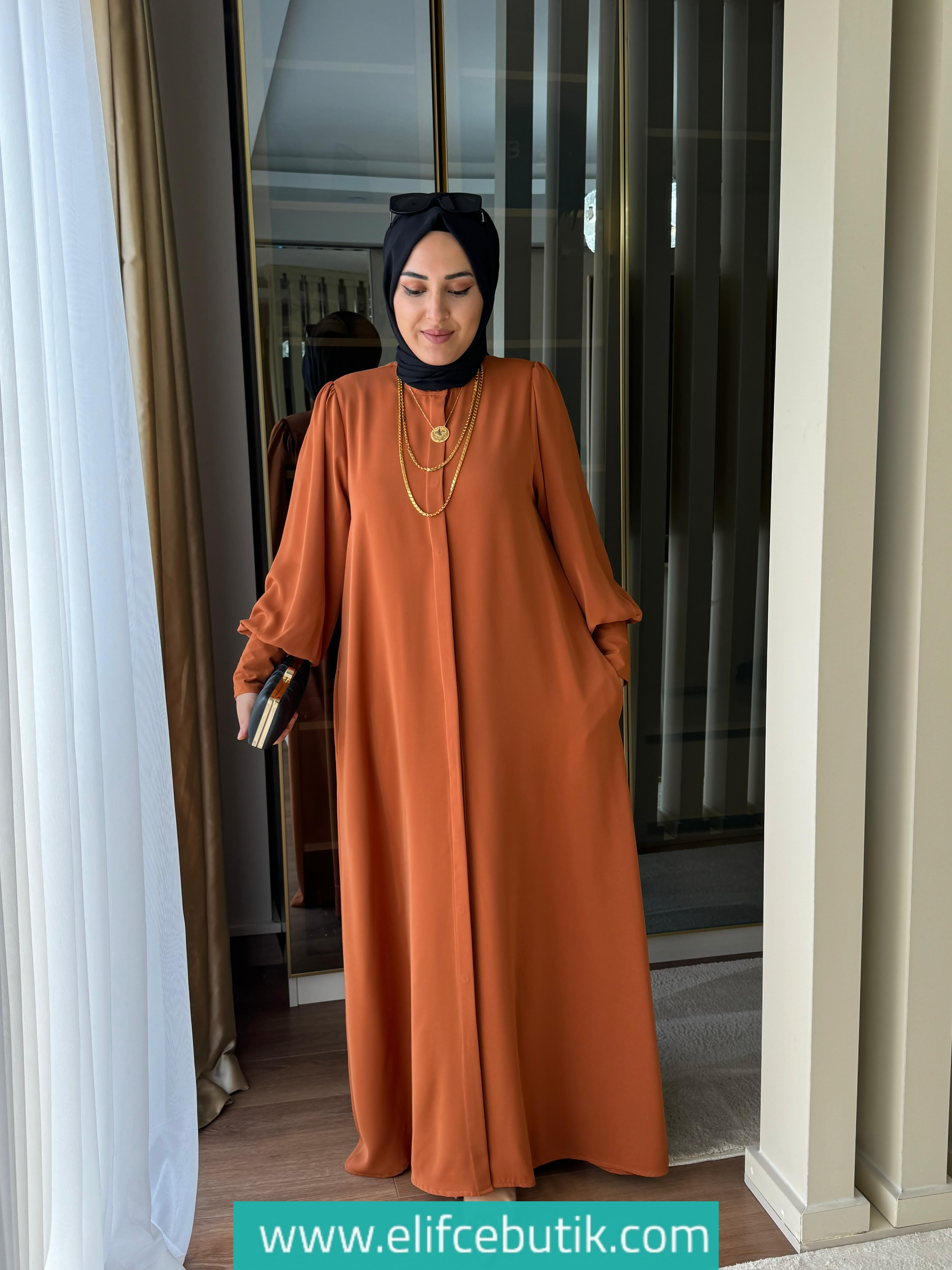 Dubai kumaş Ferace