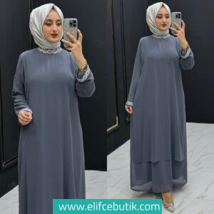 İhtişam abiye şifon kumaş