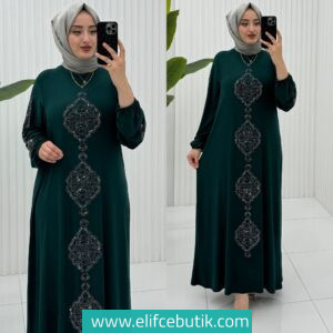 Tilda kumaş efsun elbise