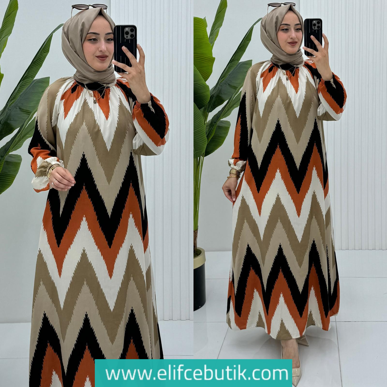 Simay elbise - Görsel 6